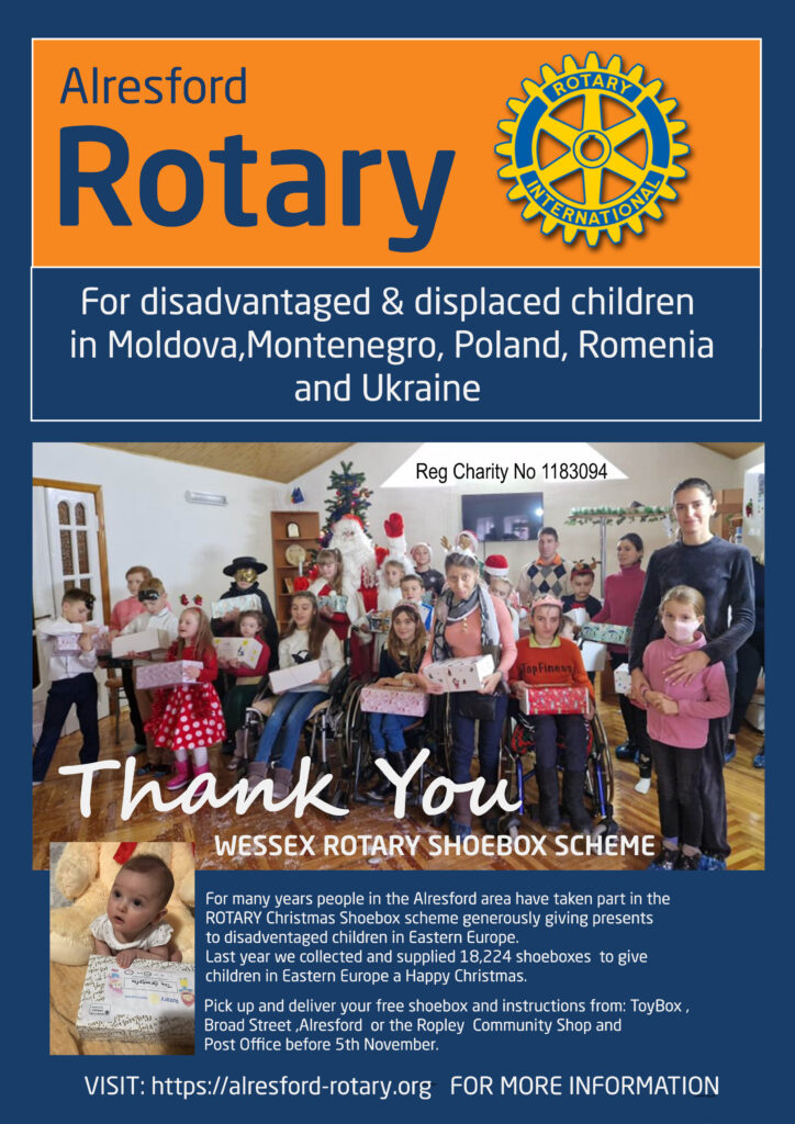 Romania Alpha December 2020 – Rotary Shoebox Scheme